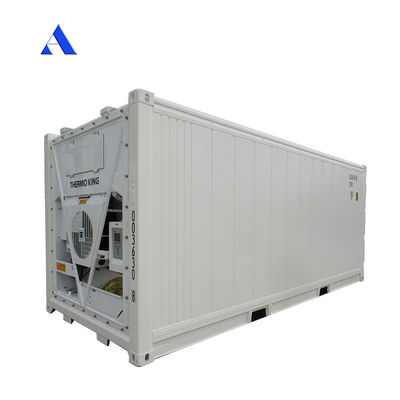 20ft Reefer Container Thermo King Refrigerated Cooler с внешними размерами 606 * 244 * 259 мм и вместимостью 32CBM