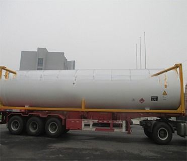40ft ISO газовый резервуар контейнер 52.5 CBM UN T50 для сжатого сжиженного СПГ хлора аммиака высокой емкости ISO контейнер