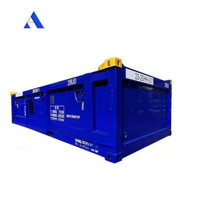 20 футов DNV2.7-1 Стандартный контейнер для морских грузовых корзин с половиной высоты с емкостью 14,00 кбм Стандарт проектирования ISO10855