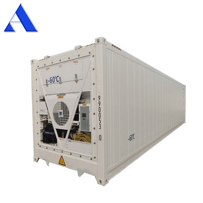 40ft Reefer глубокий взрыв Feezer контейнеры полиуретановый изолированный термо король холодильник для 60 градусов свежего тунца хранения