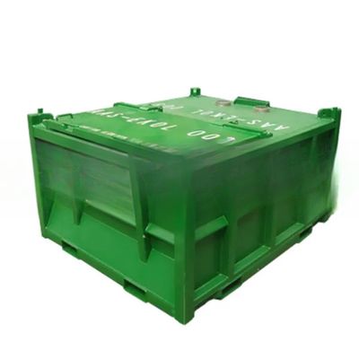3.6 CBM DNV 2.7-1 Стандартные закрытые контейнеры для контейнеров Кортен-А Морские грязевые лодки / лодки отходов для буровых работ