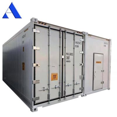 40ft Building Reefer Container 40HQ Cold Room Storage Certified CSC Steel и плоский пол