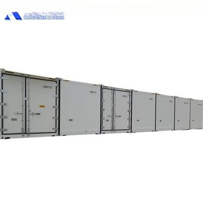 40ft Building Reefer Container 40HQ Cold Room Storage Certified CSC Steel и плоский пол