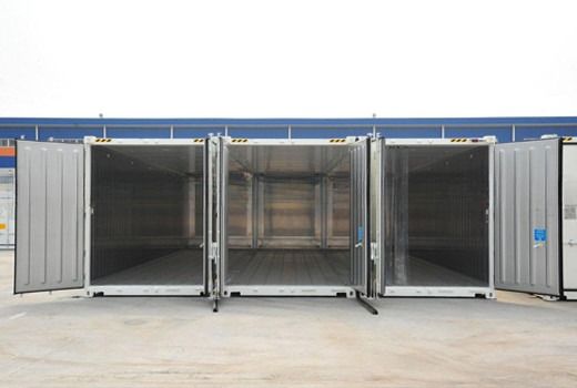40ft Building Reefer Container 40HQ Cold Room Storage Certified CSC Steel и плоский пол
