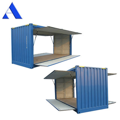 20ft Side Door Steel Dry Container ABS Ventilate Cover Double Swing High Cube Shipping Container с 20-футовым открытием
