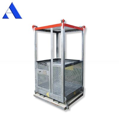 45C Угол подъема 3CBM DNV 2.7-1 Стальной сухой контейнер Оффшорная личная корзина с сертификатами CSC и BV