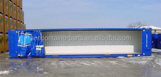 45ft высокий кубический PVC занавес боковые двери CSC сертифицированный сухой контейнер с внутренними размерами 13556 x 2420 x 2474 мм