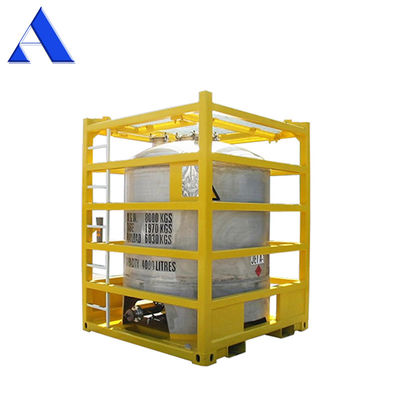 2900L-5000L Вместимость вертикальный оффшорный резервуар контейнер с подъемной рамы сварки швов кислотной очистки и пассивации