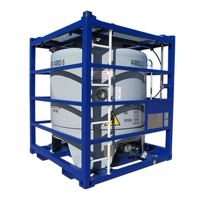 2900L-5000L Вместимость вертикальный оффшорный резервуар контейнер с подъемной рамы сварки швов кислотной очистки и пассивации
