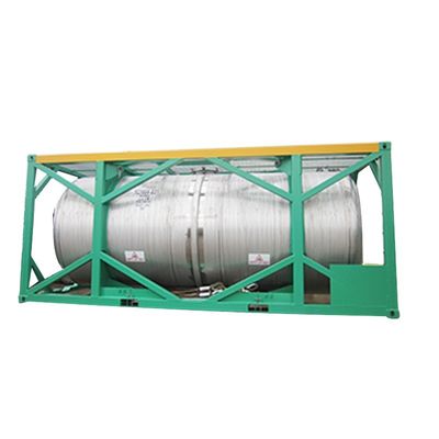 16000L DNV 2.7-1 Стандартная 20ft рама UN T11 нержавеющая сталь Tote оффшорный резервуар контейнер для международной перевозки