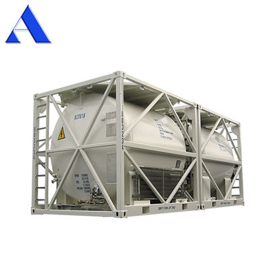 16000L DNV 2.7-1 Стандартная 20ft рама UN T11 нержавеющая сталь Tote оффшорный резервуар контейнер для международной перевозки