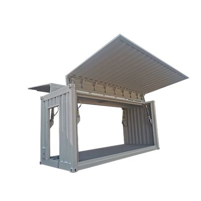 SPA-H Corten-A 20ft Electric Hydraulic Wing Flying Opening Dry Shipping Container Боковая дверь с боковым открытым дизайном