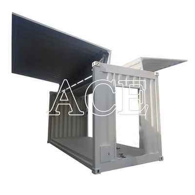SPA-H Corten-A 20ft Electric Hydraulic Wing Flying Opening Dry Shipping Container Боковая дверь с боковым открытым дизайном