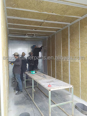 Внешние габариты 6058 x 2438 x 2591/2896 мм Стандарт ISO 20ft контейнер для системы хранения батареи солнечной энергии