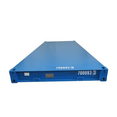 20 футовый тяжеловесный стальной пол судоходный контейнер 6058 x 2438 x 323.8 мм Внутренние размеры 20 футовой сухой контейнерной платформы