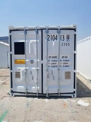 Сухой контейнер 20 футов на море DNV 2.7-1 Стандартный сертификат BV или LR Изготовлен из кортеновской стали Идеально подходит для транспортировки