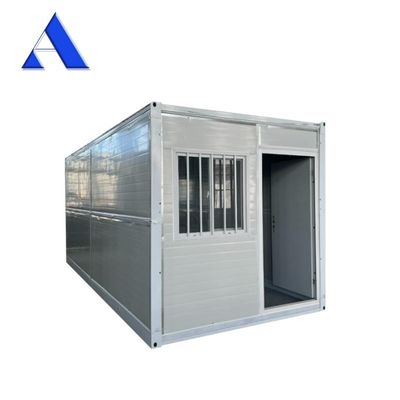 Быстрая установка складной складной 20ft 6m плоской стойки Хранилище контейнерный дом с сэндвич-панель