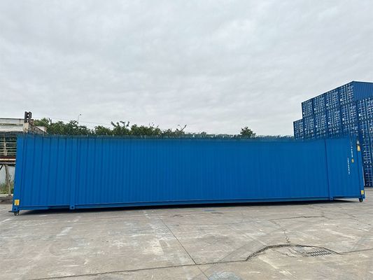 108 CBM Капацитет Двухконечная дверь 6 мм Стальной пол 2591 мм Широкий трейлер и железнодорожный путь 53 фута Длина 53 фута Контейнер для перевозки