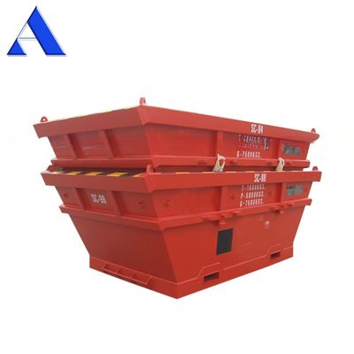 3789 мм Длина 6.5 CBM DNV Стандартная сталь Оффшорные отходы Скип Контейнеры для наземного мусора Транспортировка для удаления отходов