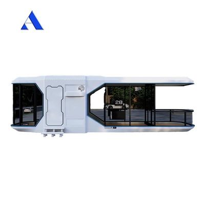 2024 Prefab Luxury Modular Modern Apple Cabin Space Capsule Container House Maison Capsule Spatiale для доски Mgo и пола из ПВХ