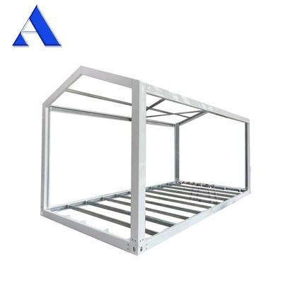 Кортен-А SPA-H Основная стальная конструкция 6x3x2.8 М 20 футов Оцинкованная легкая сталь Плоская упаковка Дом с предварительной отделкой Модульный дом Контейнерная рама