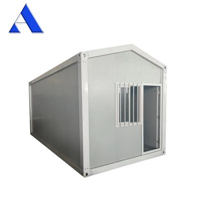 Кортен-А SPA-H Основная стальная конструкция 6x3x2.8 М 20 футов Оцинкованная легкая сталь Плоская упаковка Дом с предварительной отделкой Модульный дом Контейнерная рама