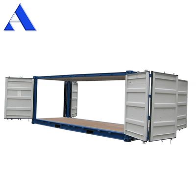 Полный боковой открывающийся 20ft сухой контейнер для индивидуальной перевозки грузов
