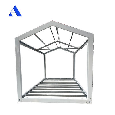 Промышленный дизайн Стальная рама для 6 x 3 x 2,8 м Flat Pack Гальванизированный легкий стальной префабрикованный контейнерный модуль