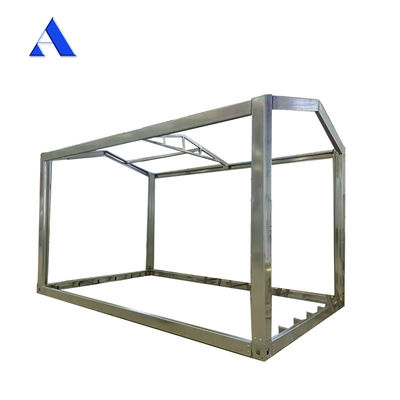 Промышленный дизайн Стальная рама для 6 x 3 x 2,8 м Flat Pack Гальванизированный легкий стальной префабрикованный контейнерный модуль