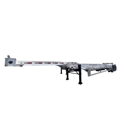 53ft Gooseneck Skeleton Truck Frame Semi Trailer Container Shipping Chassis с отличными характеристиками и прочной осью FUWA
