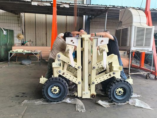 5T полезный груз стальной судоходного контейнера подъемное оборудование 15-30 тонн каскадный двигатель самонагружающийся прицеп для стального материала