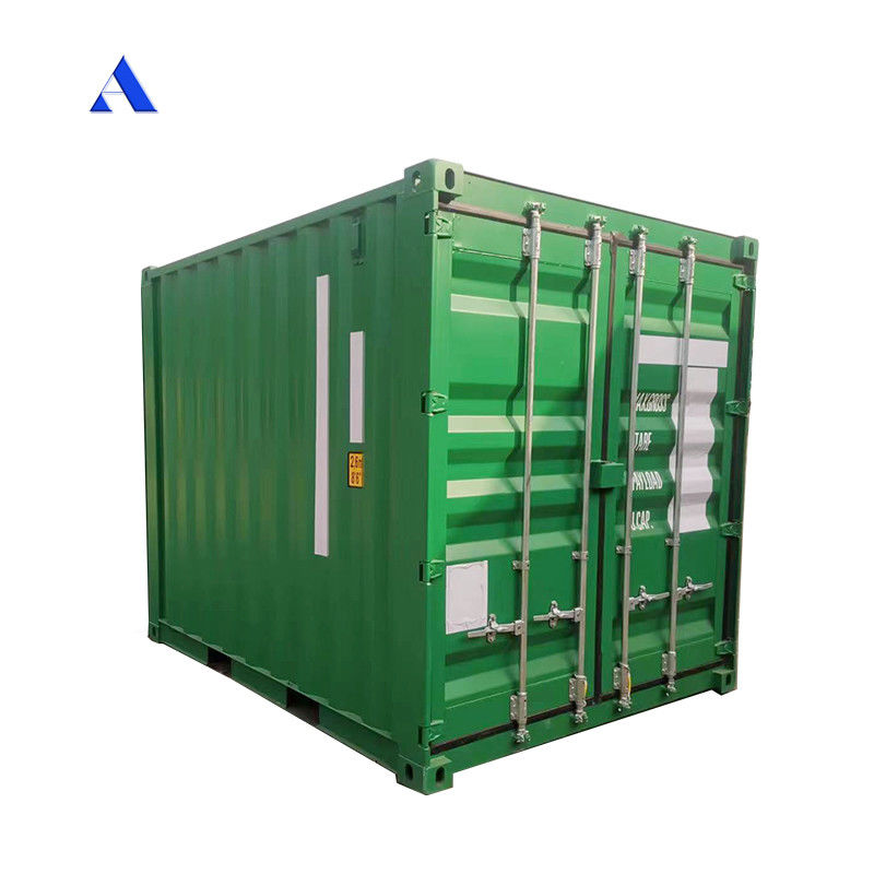 10 футов 10 футов 10 футов Переносное хранилище 10 футов 3 метра Длина Corten Steel Shipping Container ЛОГО Необязательно SPA-H Corten-A