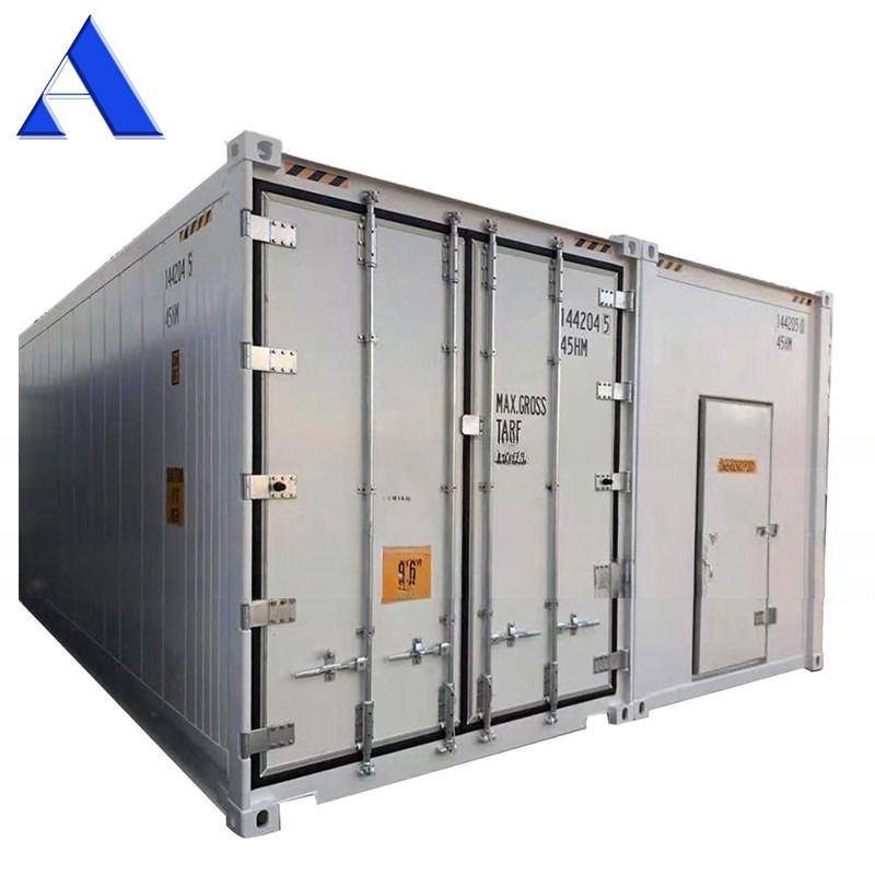 40ft Building Reefer Container 40HQ Cold Room Storage Certified CSC Steel и плоский пол