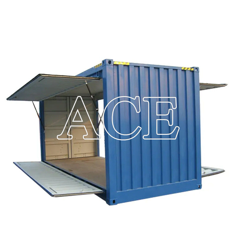 20ft Side Door Steel Dry Container ABS Ventilate Cover Double Swing High Cube Shipping Container с 20-футовым открытием
