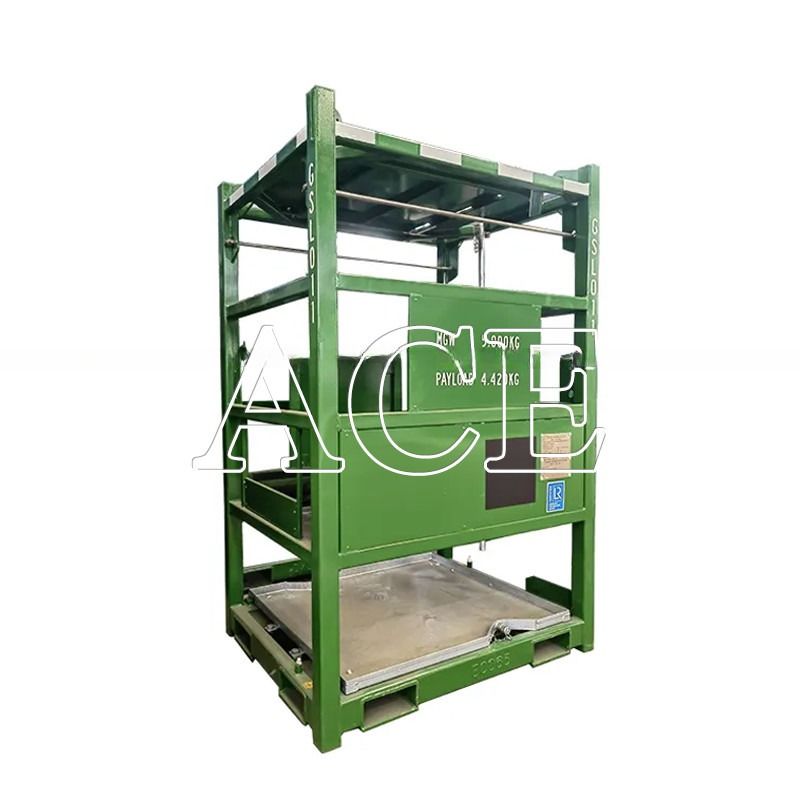 Customized 550GAL DNV 2.7-1 Standard Offshore Steel IBC Tank Container with Lifting Frame Condition Certified by CSC and BV Устройство для перевозки грузов из других стран