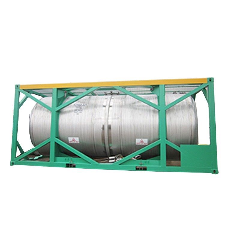 16000L DNV 2.7-1 Стандартная 20ft рама UN T11 нержавеющая сталь Tote оффшорный резервуар контейнер для международной перевозки
