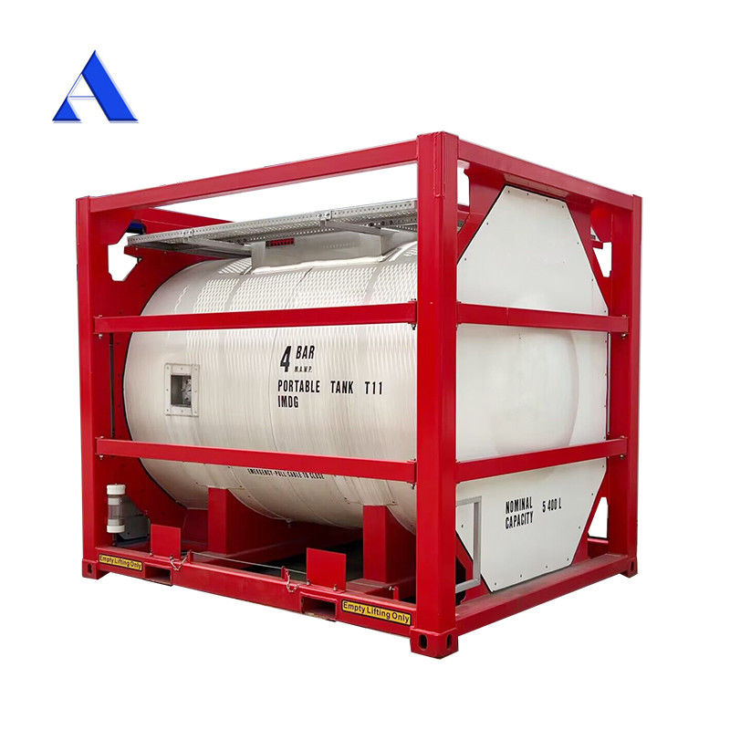 10ft DNV 2.7-1 Стандартный рамочный контейнер Сертифицированный оффшорный резервуар Внутренние габариты l x W x H мм 7,6 до 8,2 кбм