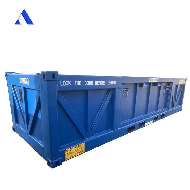 DNV 2.7-1 / ISO 10855 Стандарт 6.6m Оффшорная грузовая корзина с 4 ногами из кортеновской стали и сертифицированная BV
