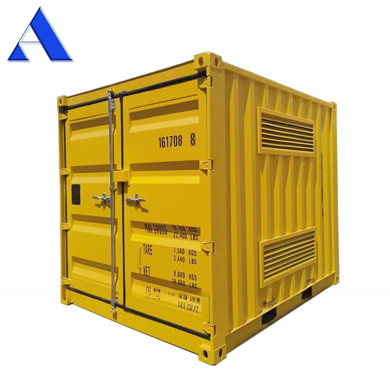 10ft Steel Grating Bundled Floor Ventilated Shutter Сухой контейнер для опасных грузов Хранение Грузовые контейнеры