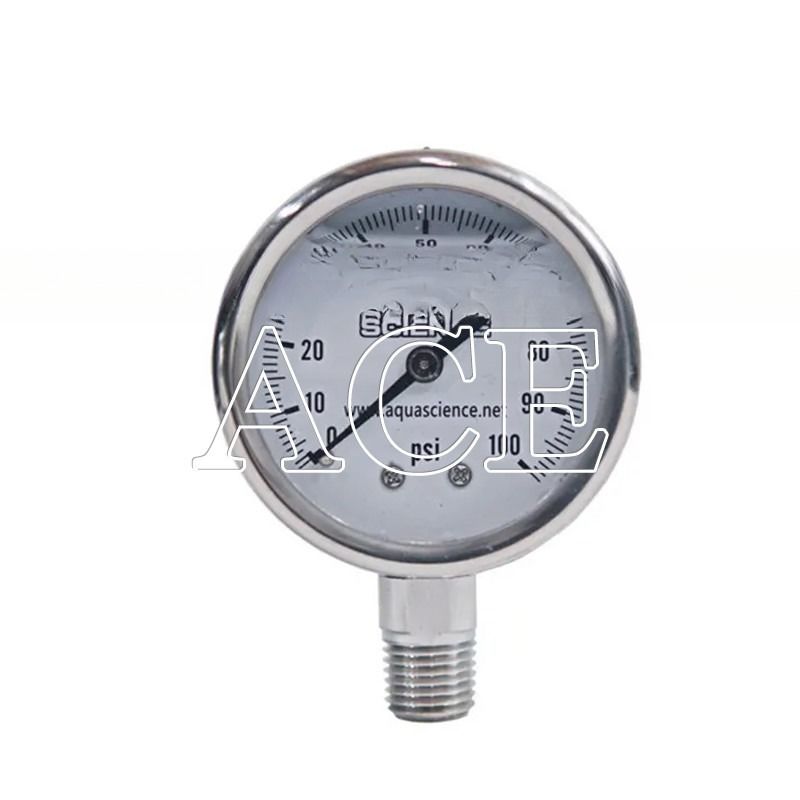 Оригинальный Easy Fit BSP Pressure Gauge ISO Tank Container Части запасные по стандарту ISO9001